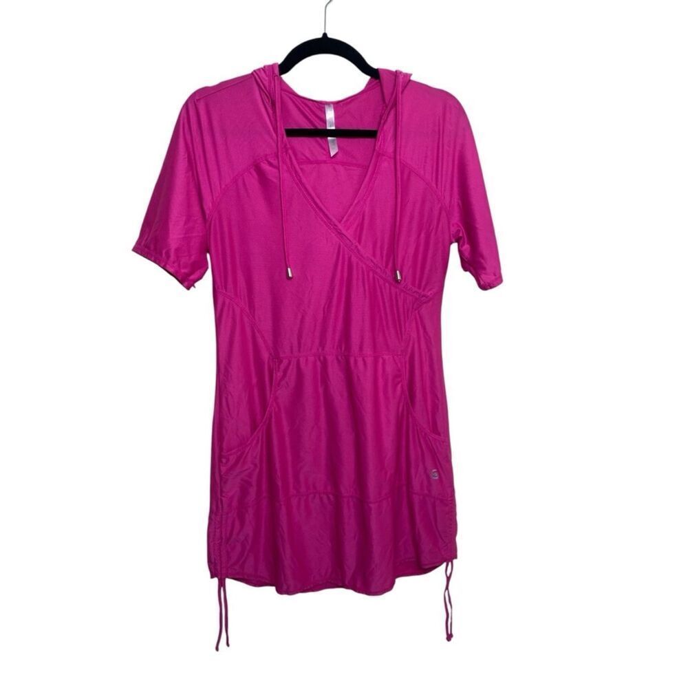 Free Country Hot Pink Hooded mini dress